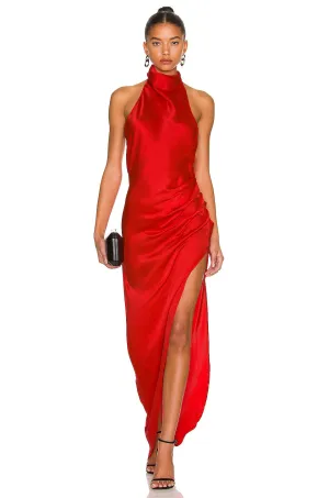 Amanda Uprichard X REVOLVE Samba Gown Dress in Candy Apple