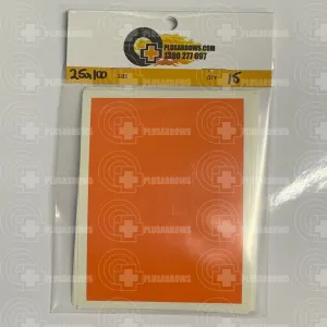 Orange Arrow Wraps 15 Pack (25mmx100mm)