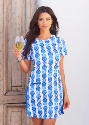 San Sebastian Short Sleeve Tee Dress