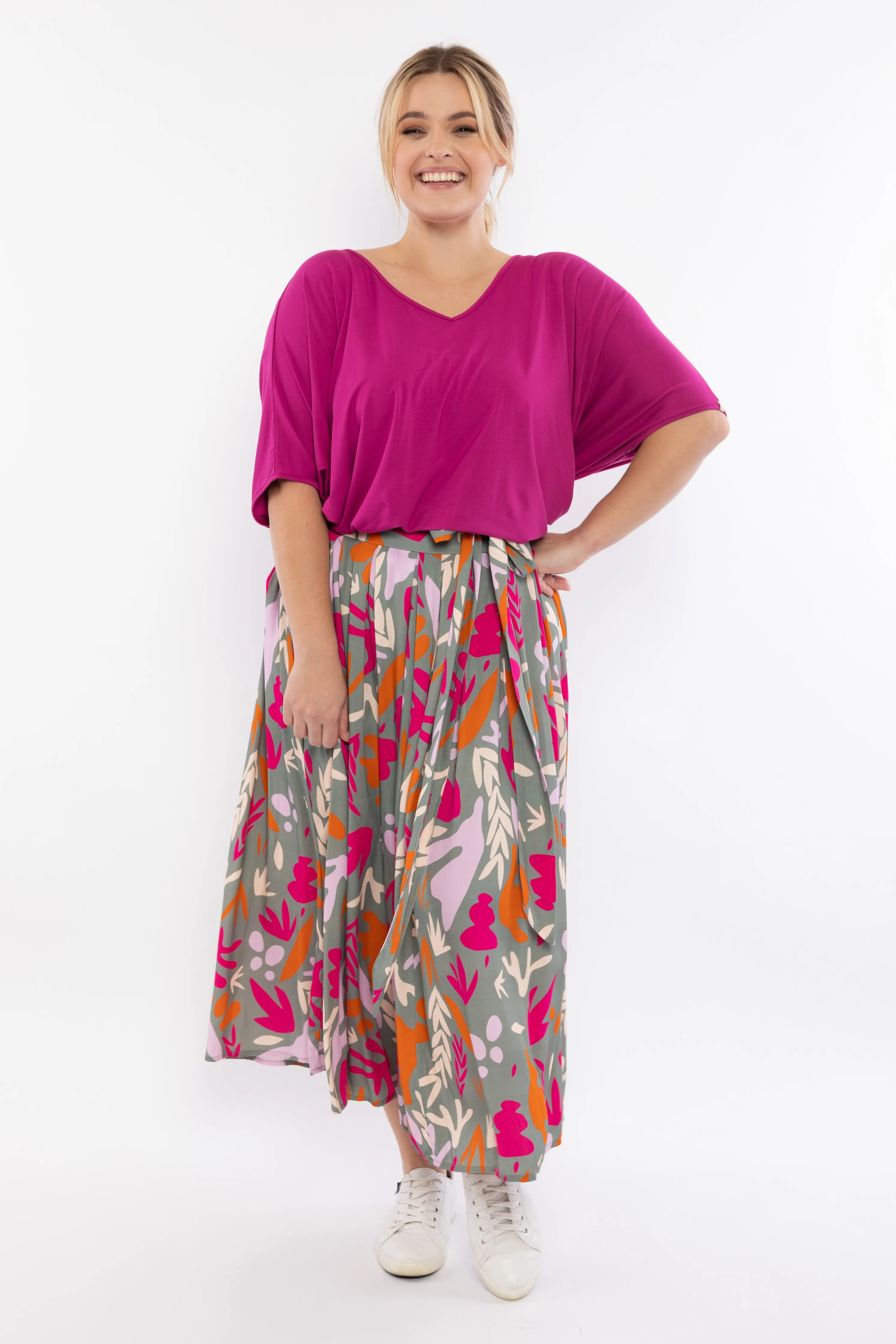 Twirl Tie Skirt | Coral Cove | FINAL SALE