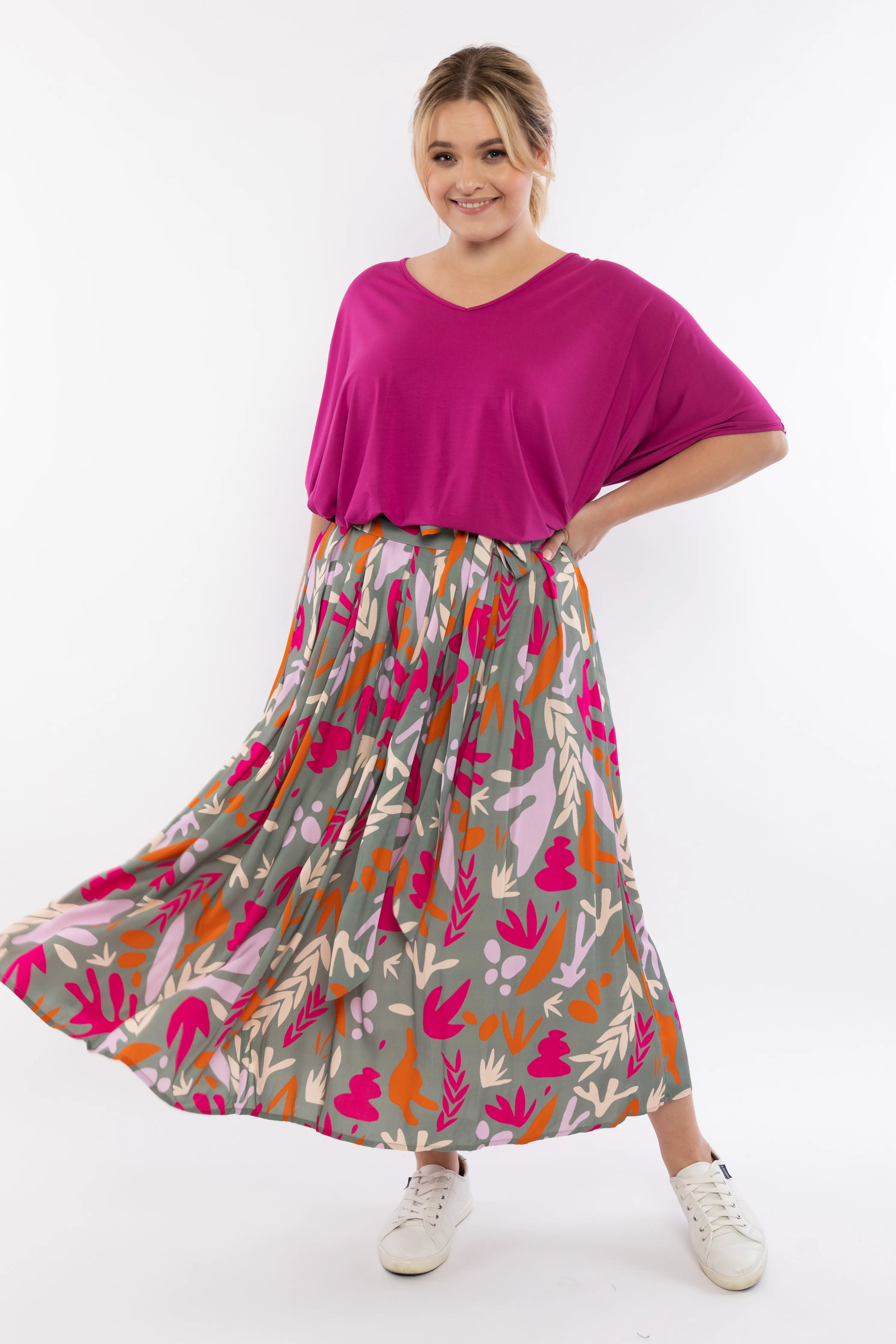 Twirl Tie Skirt | Coral Cove | FINAL SALE